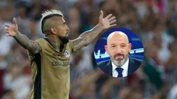 Rodrigo Vera quedó encandilado con el partido del King ante Fluminense.