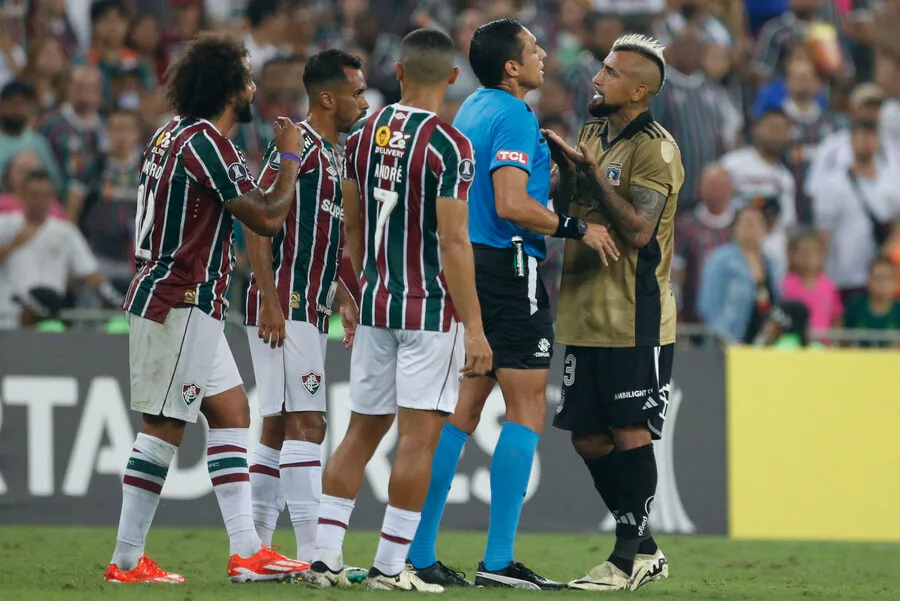 Colo Colo cayó de manera estrecha ante Fluminense. | Foto: Photosport