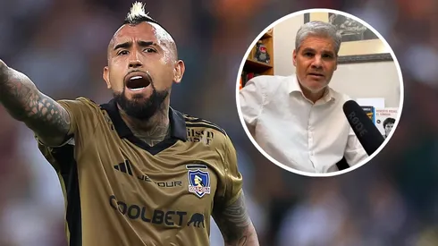 Juan Cristóbal Guarello cree que Arturo Vidal jugó su mejor partido en Colo Colo. (Foto: Photosport | La Hora de King Kong)