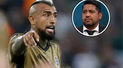 Rodrigo Herrera quedó encantado con Arturo Vidal.