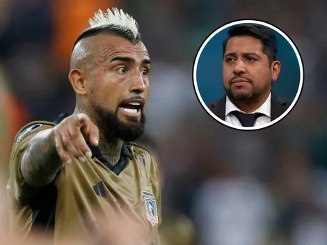 Rodrigo Herrera en éxtasis por nivel de Arturo Vidal en Colo Colo