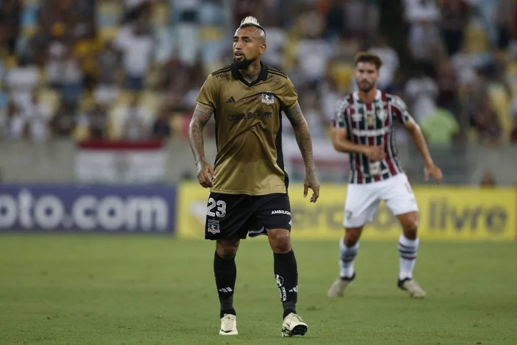 Arturo Vidal volvió al Estadio Maracaná después de nueve meses. (Foto: Pier Giorgio/Photosport)