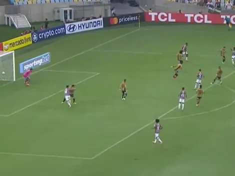 La apertura de la cuenta de Fluminense contra Colo Colo