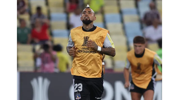 Arturo Vidal se reencuentra con el Estadio Maracaná. (Foto: Colo Colo)