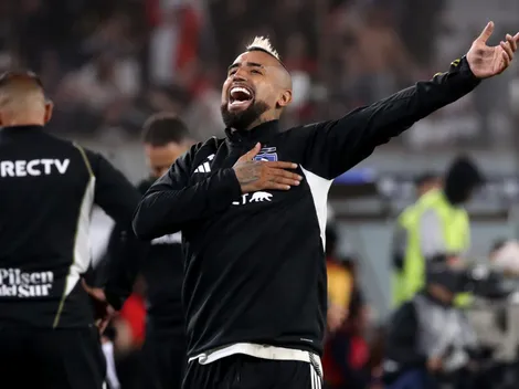 Vidal recibe el aliento de una estrella de Brasil en la previa del Colo Colo vs Flamengo