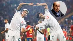 Awad compara a dos cracks de la U con dupla histórica