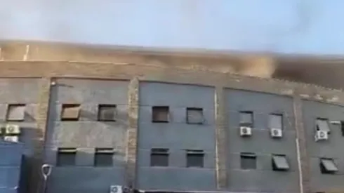 ¡Incendio afecta al Estadio Nacional!