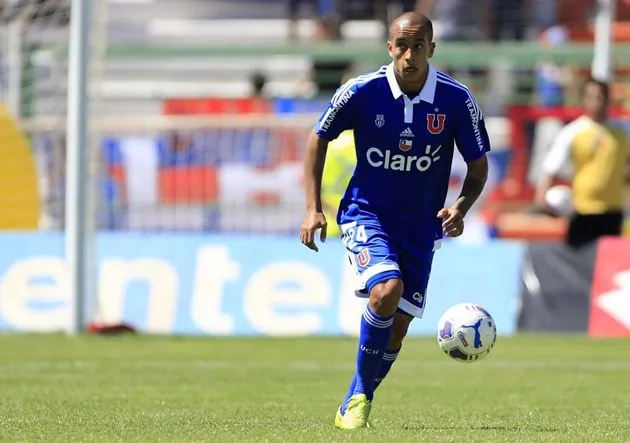 Guzmán Pereira con la camiseta de la U | Foto: Archivo