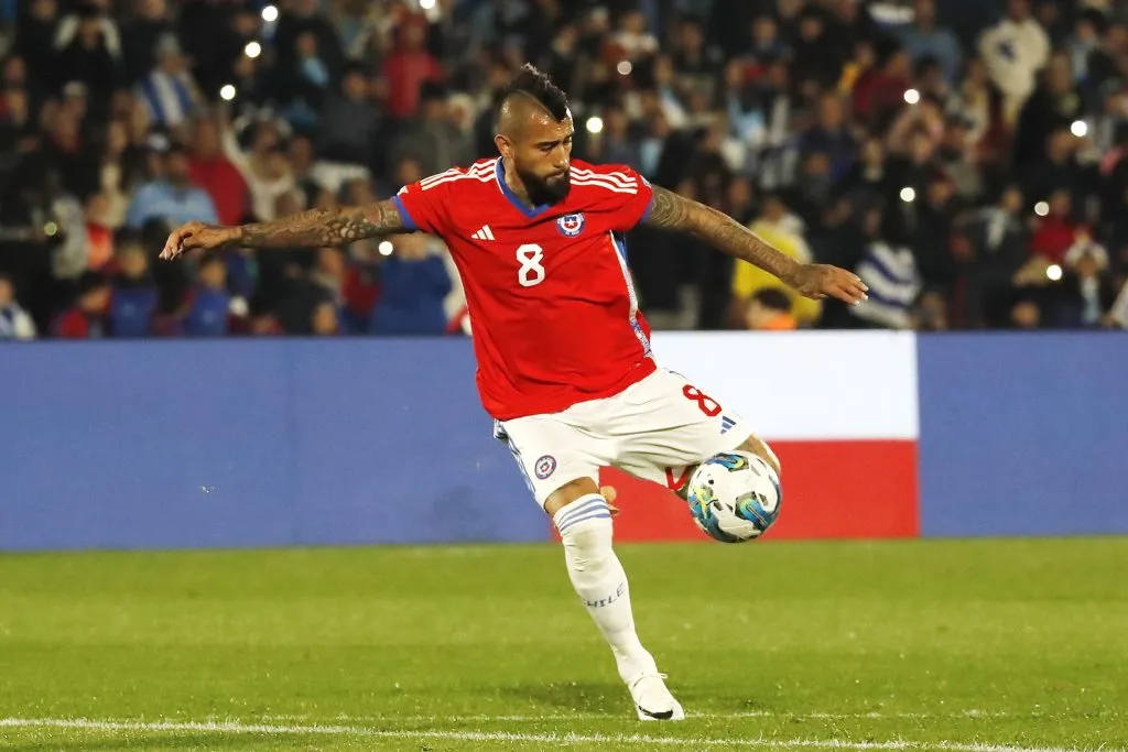 Arturo Vidal quiere llegar más arriba con la Roja en un Mundial. (Foto: Photosport)