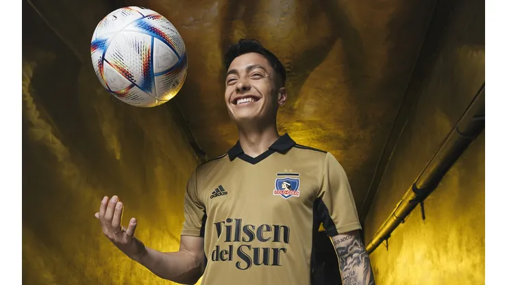 Colo Colo jugará con la camiseta dorada ante Fluminense. (Foto: Colo Colo)
