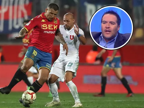 Cristián Caamaño liquida a Emiliano Vecchio por sus quejas tras caer ante la U: "Llegan acá y se creen dueños del fútbol chileno"