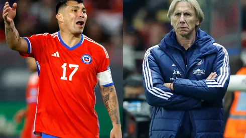 Gary Medel desmintió pelea con el cuerpo técnico de Ricardo Gareca en La Roja.