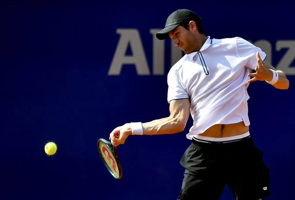 Nicolás Jarry vuelve a la arcilla tras jugar la gira sudamericana en febrero. (Foto: Getty)