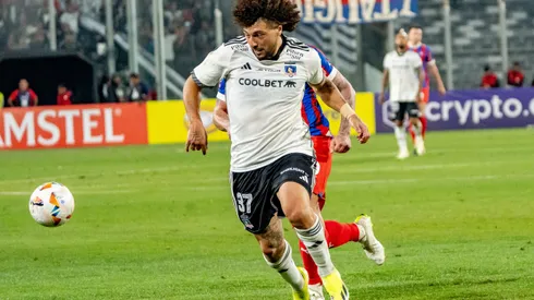 Maximiliano Falcón podría estar presente este martes en el Colo Colo vs Fluminense por Copa Libertadores. (Foto: Guillermo Salazar)