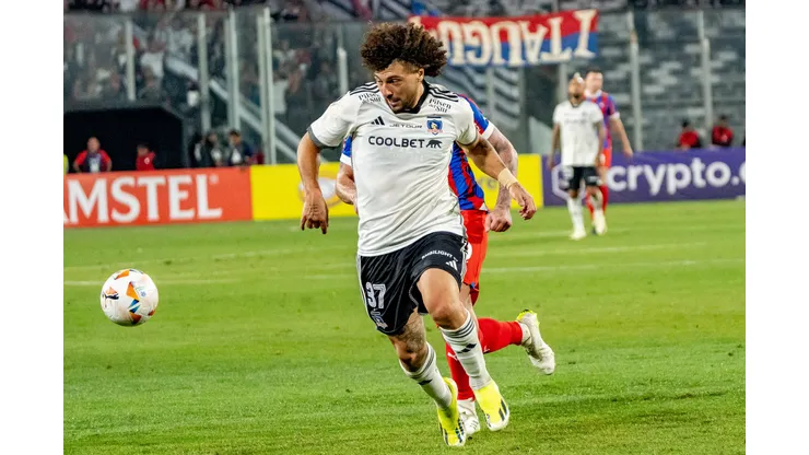 Maximiliano Falcón podría estar presente este martes en el Colo Colo vs Fluminense por Copa Libertadores. (Foto: Guillermo Salazar)