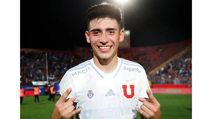 David Retamal debutó en Universidad de Chile.