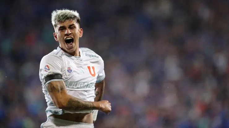 Maximiliano Guerrero chocho por su gran momento en la Universidad de Chile