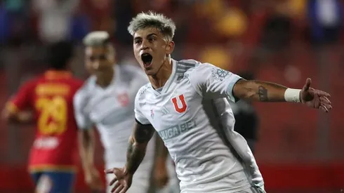 Maximiliano Guerrero anotó el gol para la Universidad de Chile