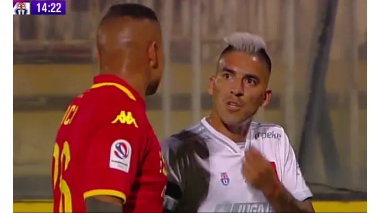 Fernández y Roco tuvieron una áspera discusión en el Santa Laura.