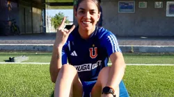 El gesto del plantel de Universidad de Chile a Natalia Campos.