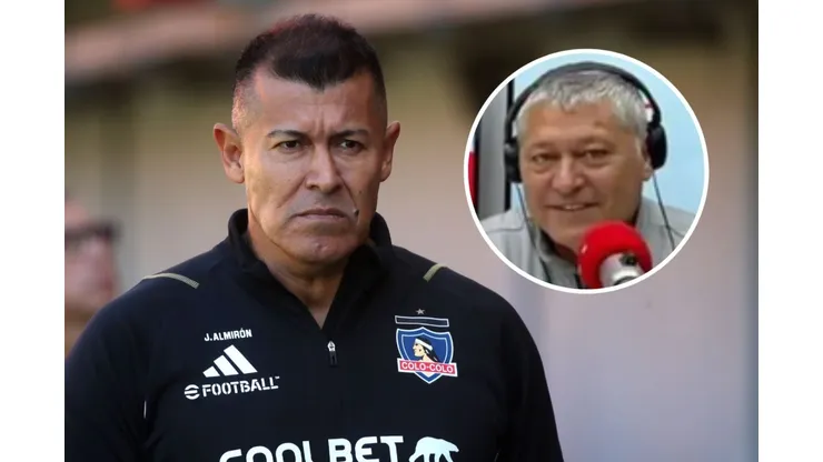 Pato Yáñez es severo en su evaluación a Jorge Almirón en Colo Colo. (Foto: Photosport)