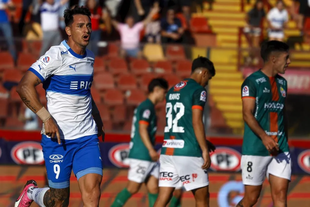 Fernando Zampedri marcó para Universidad Católica y se acerca al récord