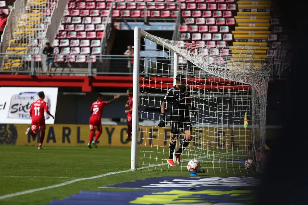Brayan Cortés jugó los 90 minutos en la derrota de Colo Colo frente a Ñublense (Foto: Photosport)