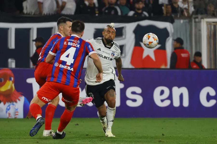 Vidal se guarda para Copa Libertadores. | Foto: Photosport