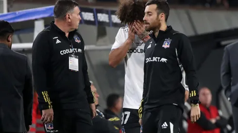 En Colo Colo están preocupados por la lesión de Maximiliano Falcón. (Foto: Jonnathan Oyarzún/Photosport)