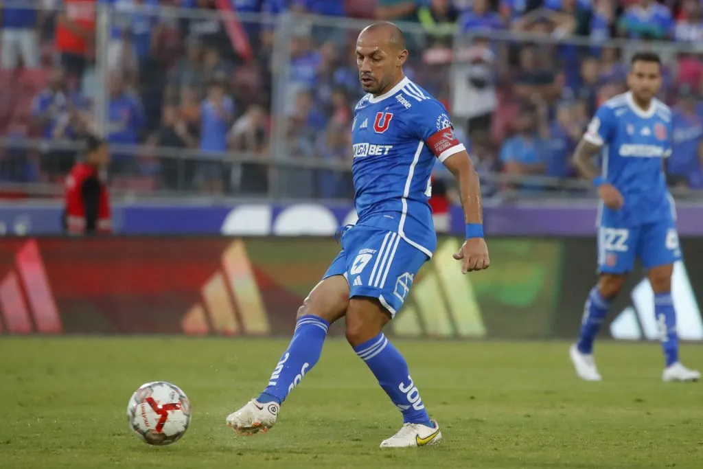 Díaz está enfocado en el presente de la U en el Campeonato Nacional | FOTO: Jonnathan Oyarzun/Photosport