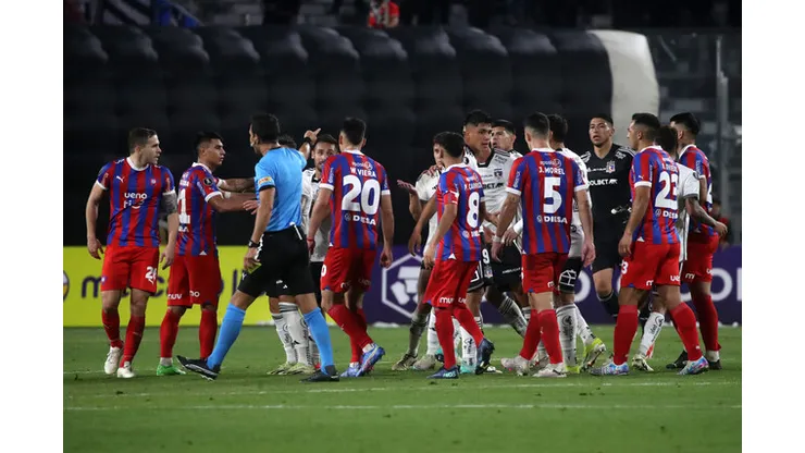 El conjunto paraguayo no quedó muy contento tras la caída ante Colo Colo