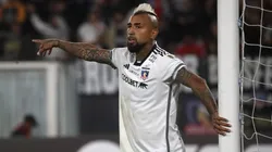 Vidal no tuvo un buen cometido ante el elenco paraguayo.