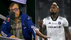 El periodista nacional no tuvo piedad con el nivel de Arturo Vidal en Colo Colo