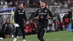 Almirón vivió de manera intensa el triunfo albo.