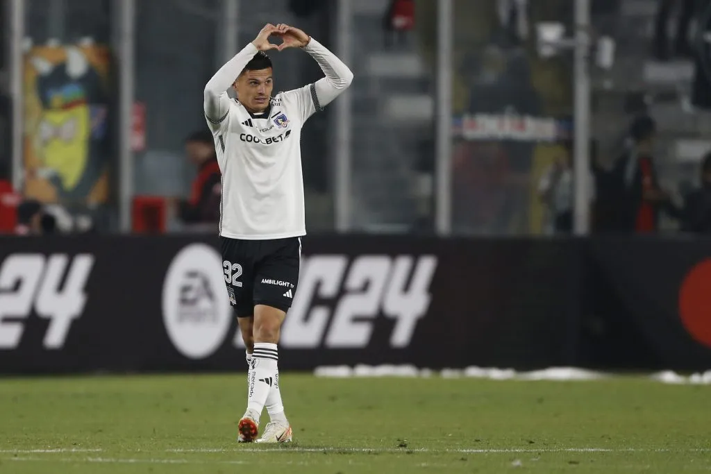Lucas Cepeda fue el héroe de Colo Colo en sufrido triunfo ante Cerro Porteño. (Foto: Photosport)