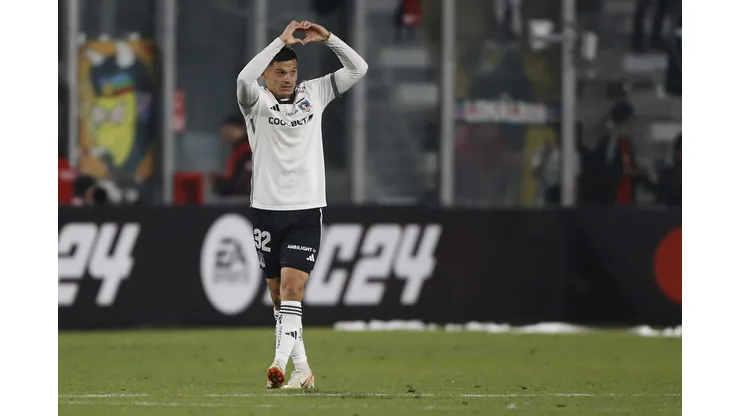 Lucas Cepeda fue el héroe de Colo Colo en sufrido triunfo ante Cerro Porteño. (Foto: Photosport)