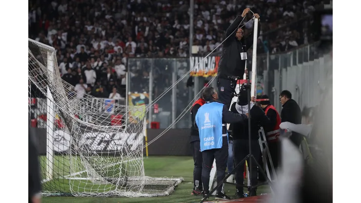 La insólita situación en el partido entre Colo Colo y Copa Libertadores.
