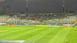 Colo Colo debuta en la fase de grupos de Copa Libertadores en el reparado césped del Estadio Monumental. (Foto: Nicolás Márquez)