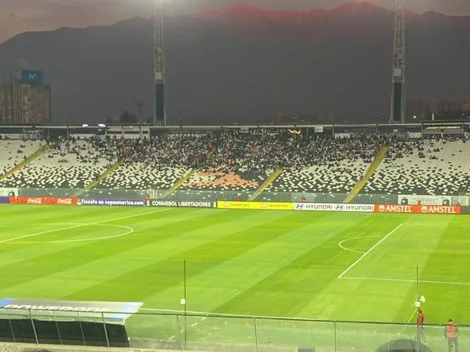 FOTO: Así se ve la cancha del Monumental a una hora del partido entre Colo Colo y Cerro