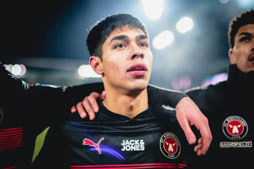Darío Osorio se convierte poco a poco en líder del FC Midtjylland.