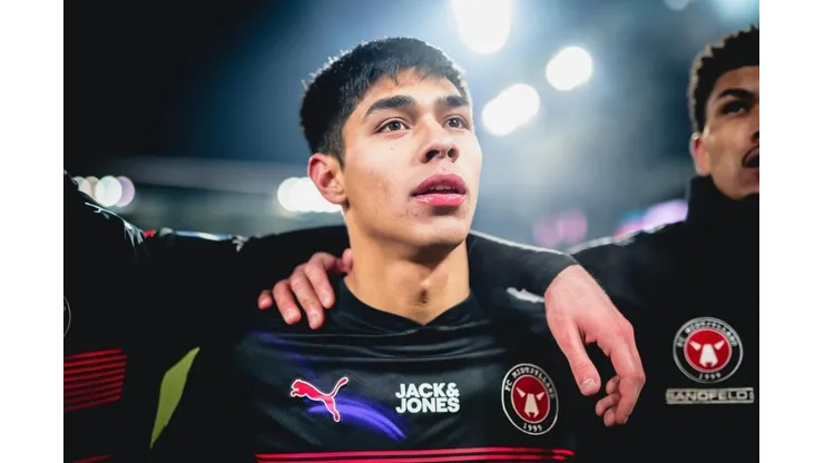 Darío Osorio se convierte poco a poco en líder del FC Midtjylland.