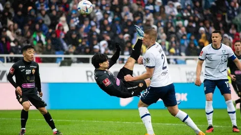 El tremendo golazo de Víctor Dávila en el fútbol ruso