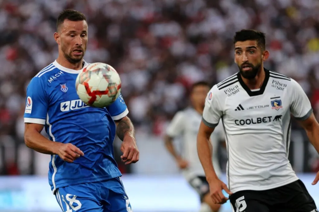 Pons ante Colo Colo cuando jugó casi todo el segundo tiempo (Photosport)