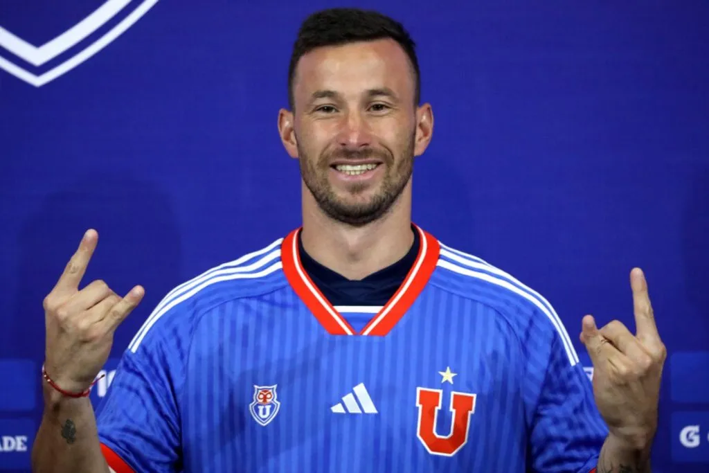 Pons aún no anota goles por la U (Photosport)