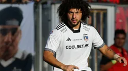 Maximiliano Falcón ya tiene sanción tras la expulsión por agredir a un rival. (Foto: Photosport)