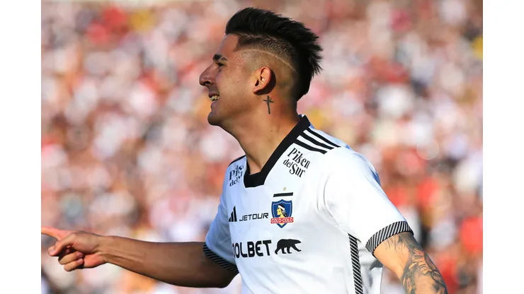 Guillermo Paiva puede celebrar tranquilo su primer gol con Colo Colo. (Foto: Javier Salvo/Photosport)