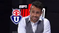 Mago Valdivia le hace un queque a jugador de la U.