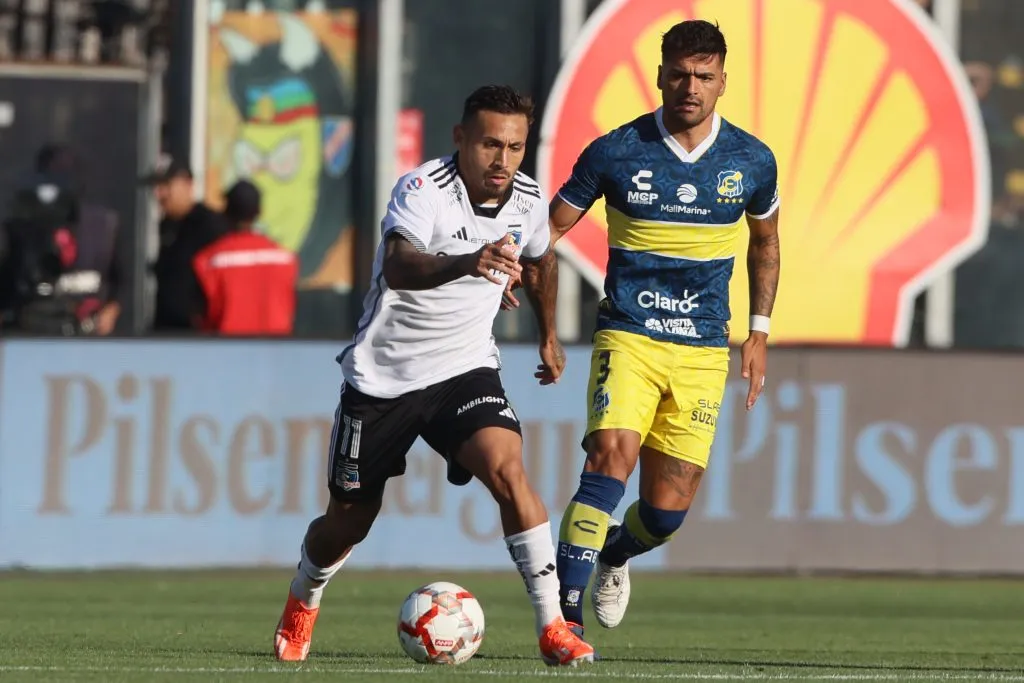 Marcos Bolados podría quedar en la banca para el partido de Colo Colo ante Cerro Porteño. (Foto: Photosport)