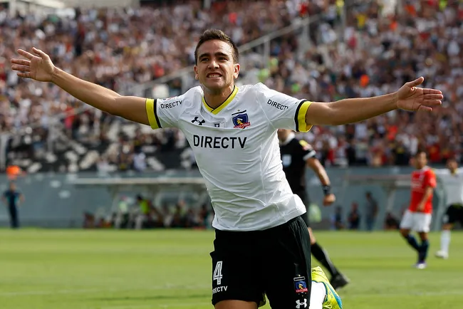 Recién llegada en 2016 y celebraba un gol anotado a la UC (Photosport)