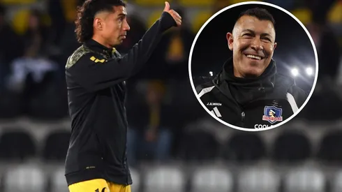 Jorge Almirón elogió a Luciano Cabral. (Foto: Photosport)